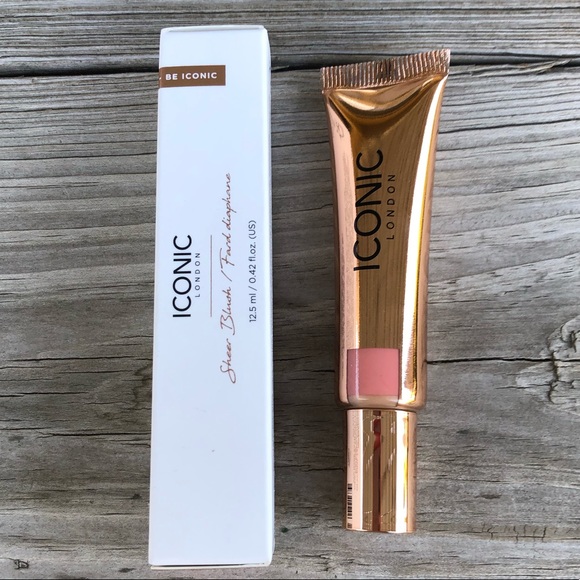 ICONIC LONDON Sheer Cream Blush in Rose Riot - Picture 1 of 8
